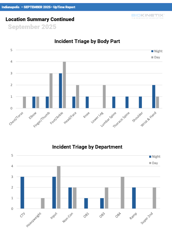 BIOKINETIX UpTime Report Page 2
