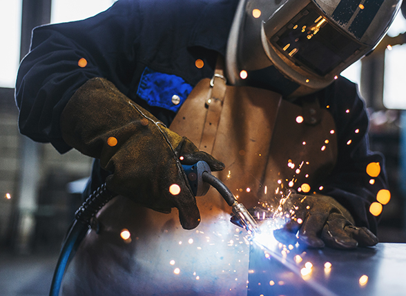Industrial Welder With Torch